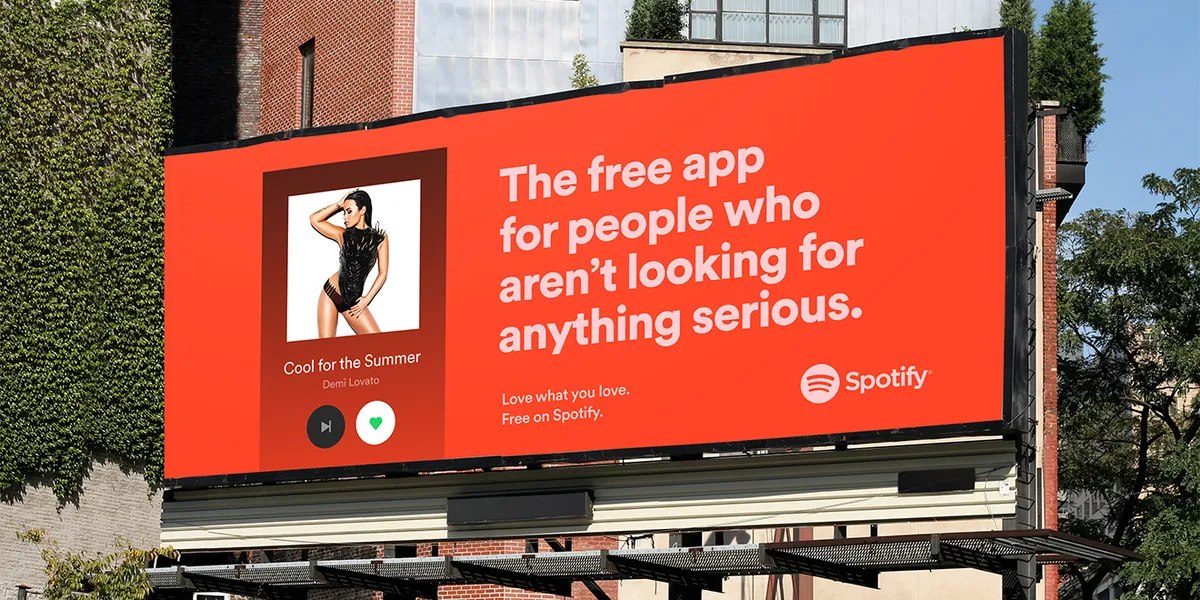 The Free App campaign — Spotify