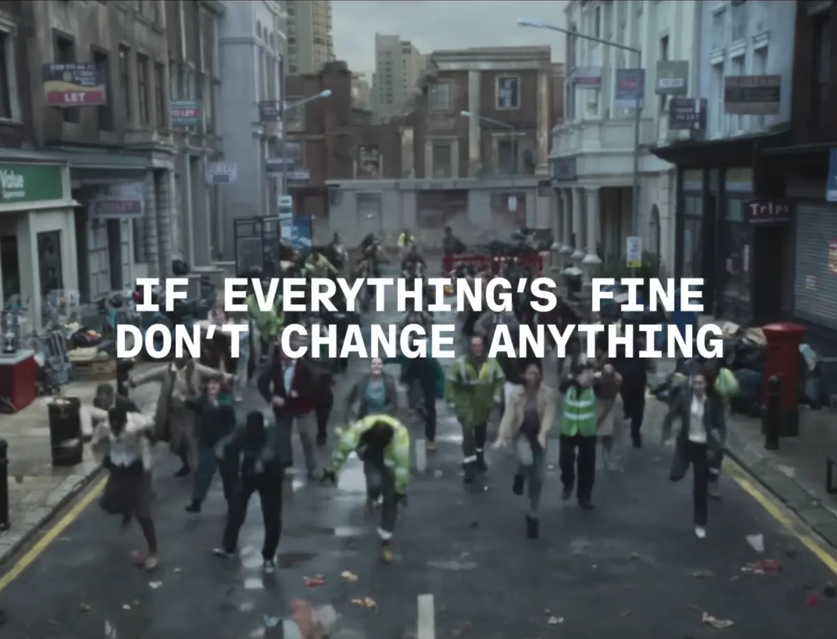 Everything Is Fine campaign — Coinbase